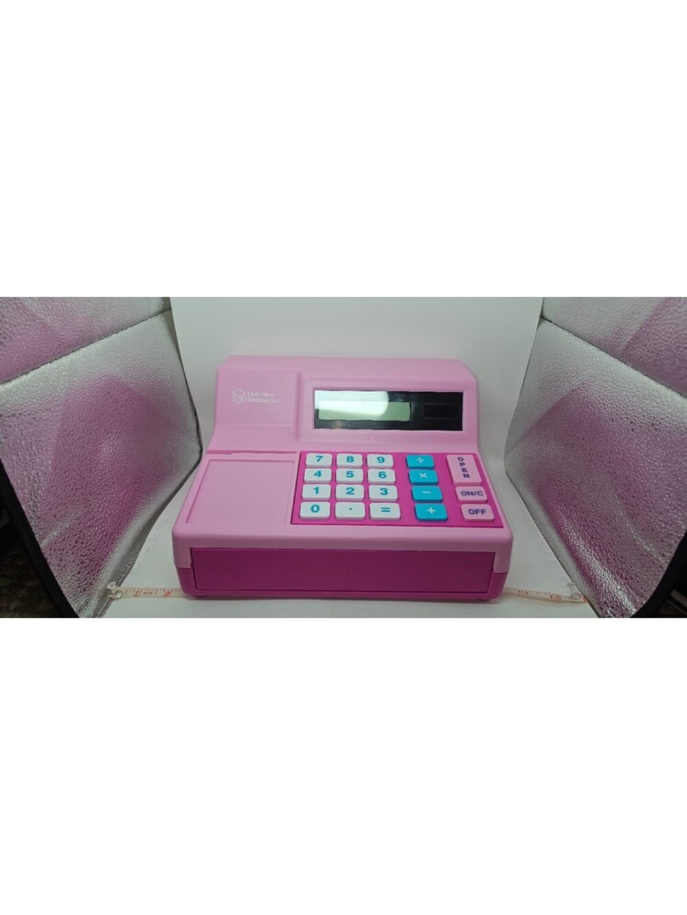 Learning Resources Pretend & Play Calculator Cash Register Toy for Kids - Picture 7 of 16